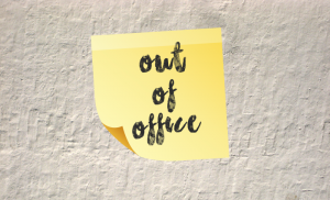 Abwesenheitsnotiz